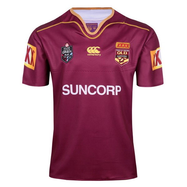 Tailandia Camiseta QLD Maroons 2017 2018 Rojo